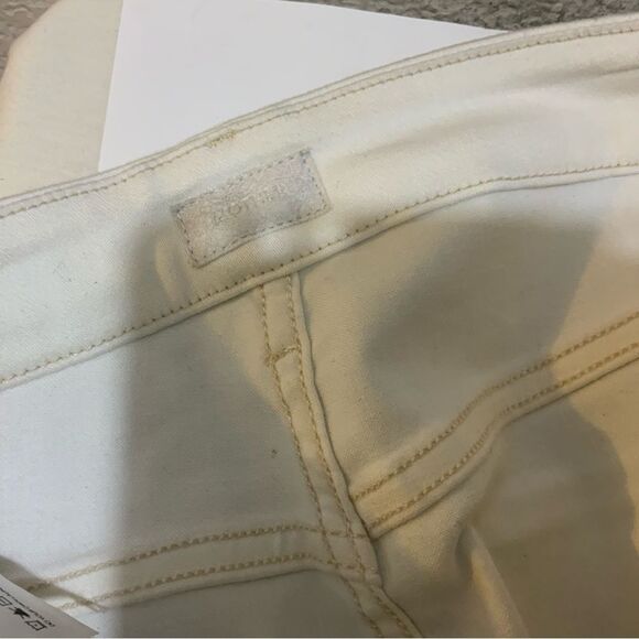 MOTHER High Waisted Looker Ankle Women’s Jeans in Silver Linings Sparkle Size 27 - Picture 10 of 11